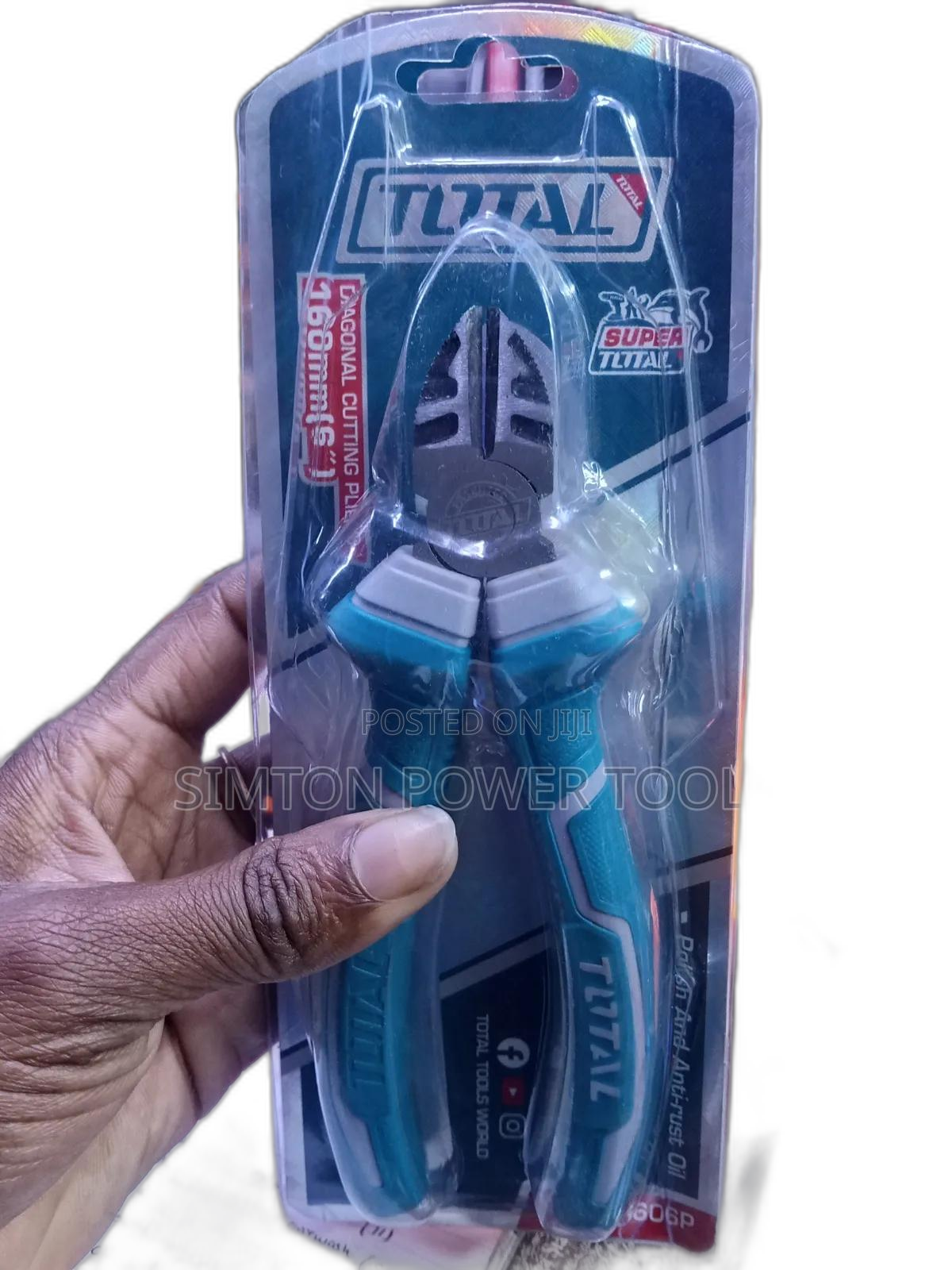 Total 160mm Diagonal Cutting Pliers