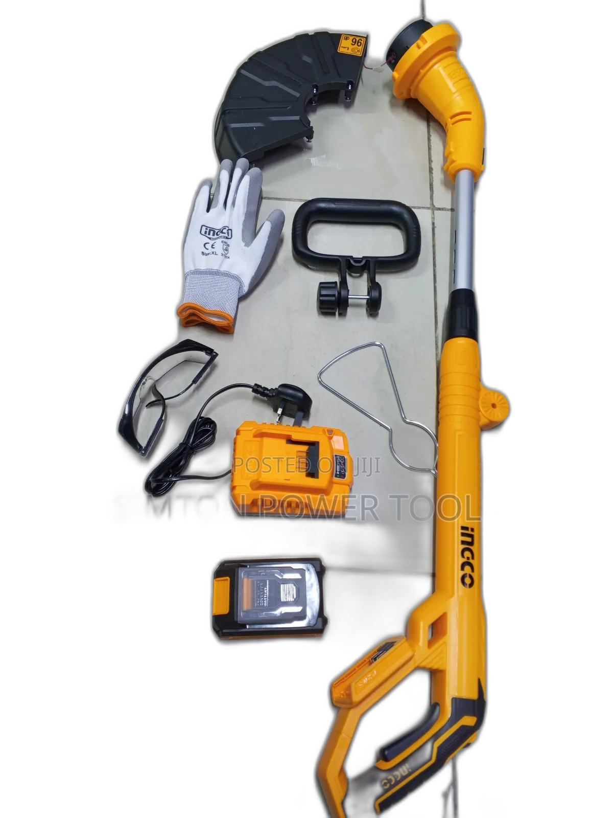 Ingco 20v Lithium-Ion Battery Grass Trimmer