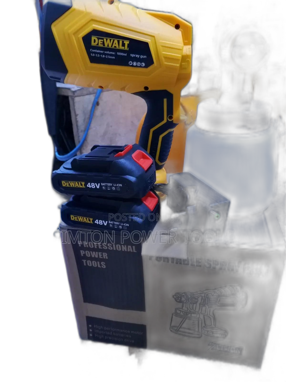 Quality Rechargeable Dewalt Spray Gun