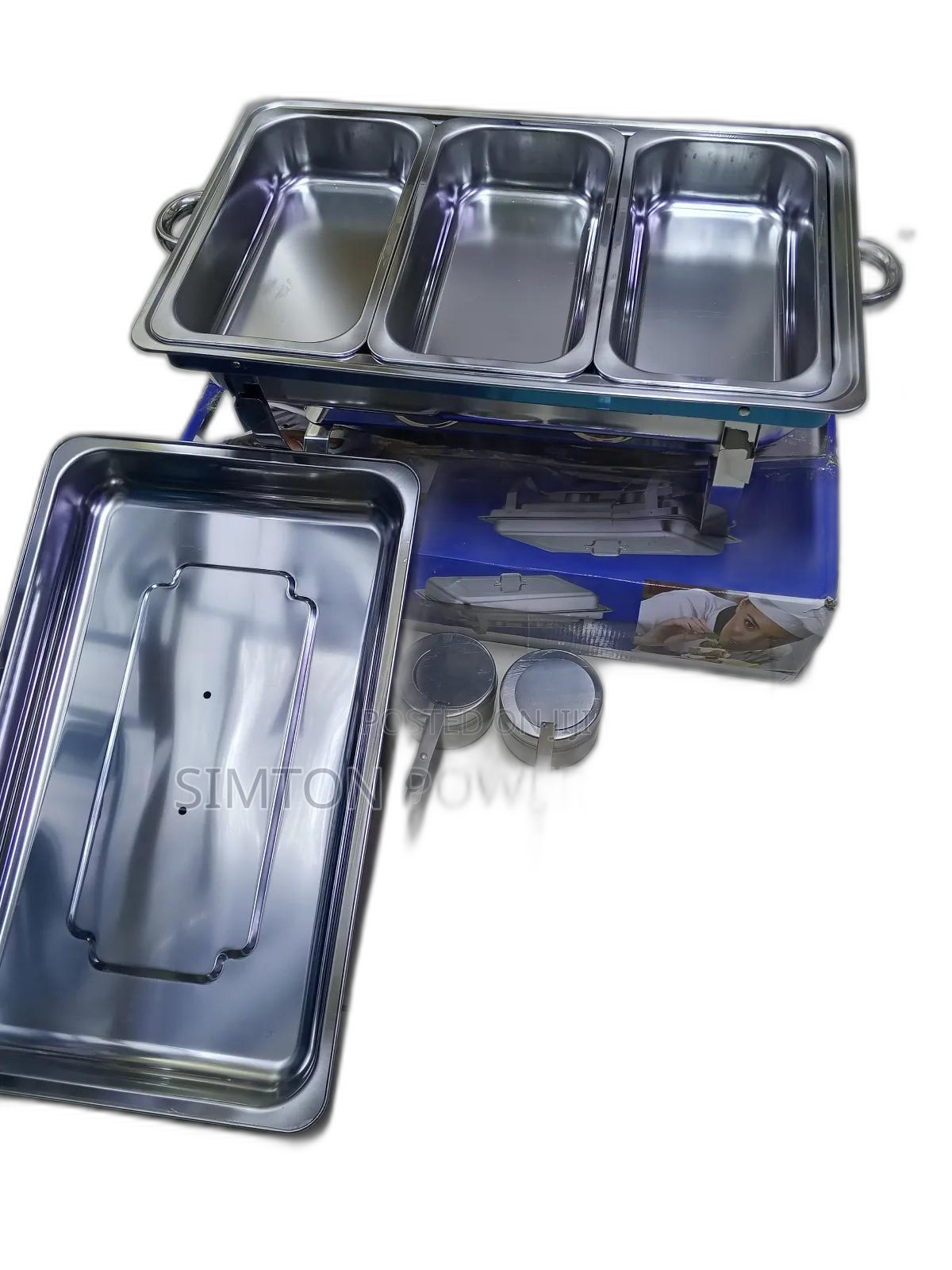 Multi-Functional Triple Tray Chaffing Dish