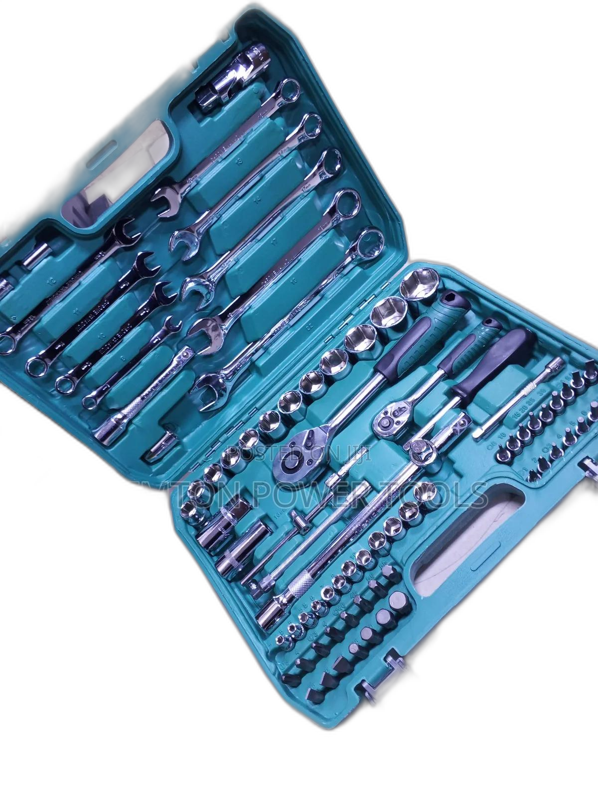 Chrome Vanadium Wrench Socket 82pc