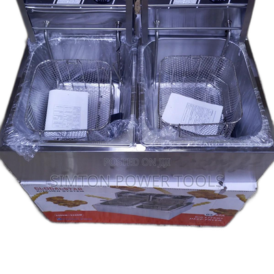 Global Star Electric Deep Fryer Double 6+6 Litre