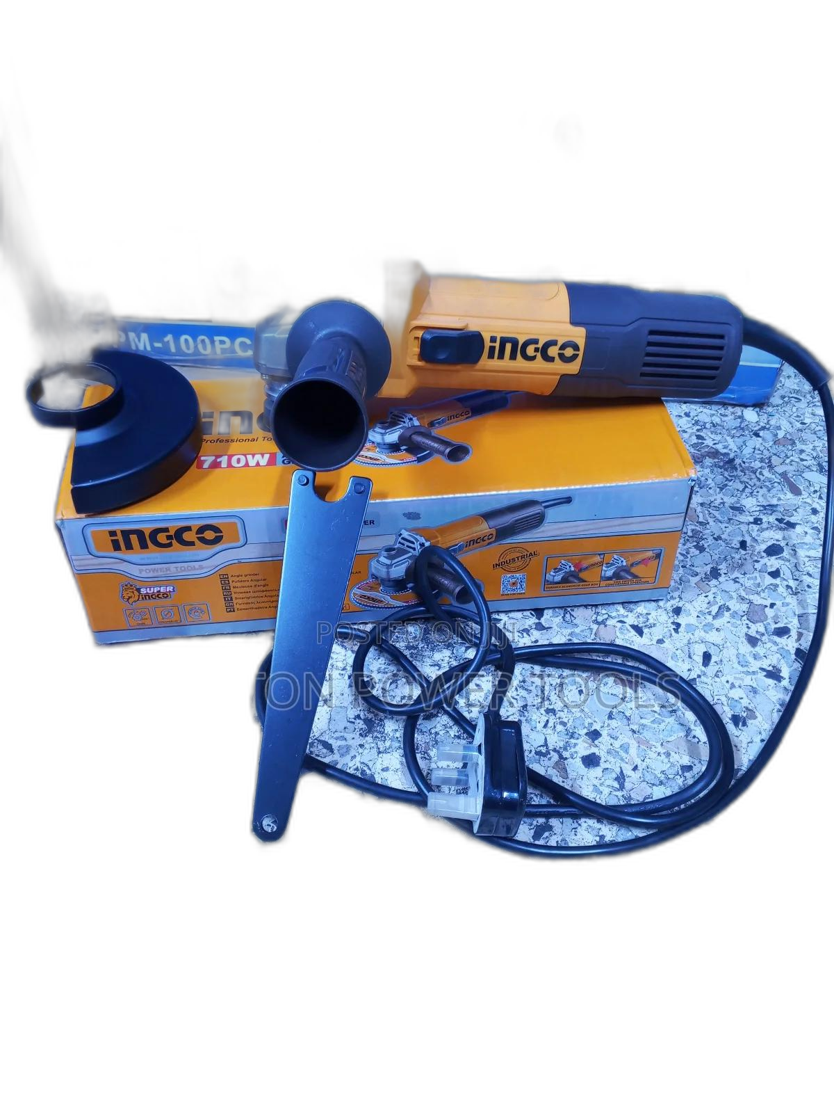Industrial 4" Angle Grinder Ingco