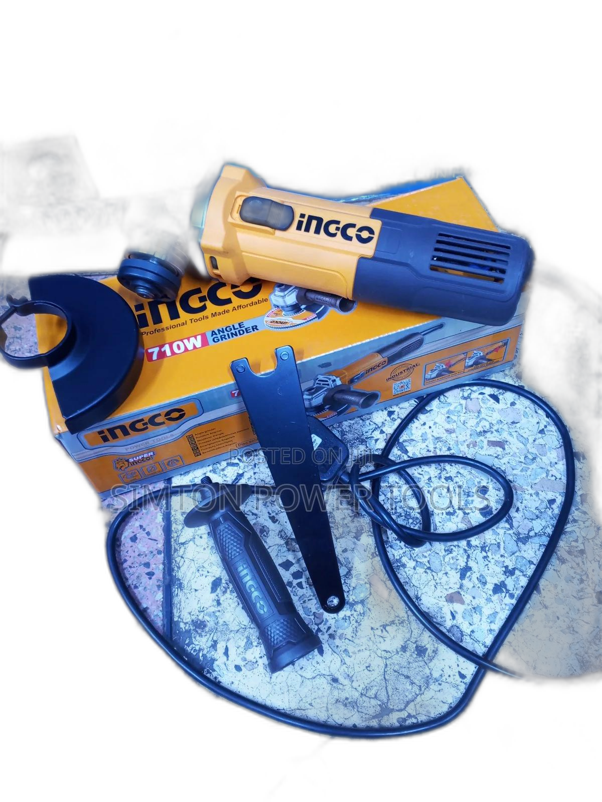 Brand New Electric Ingco 4.5" Angle Grinder