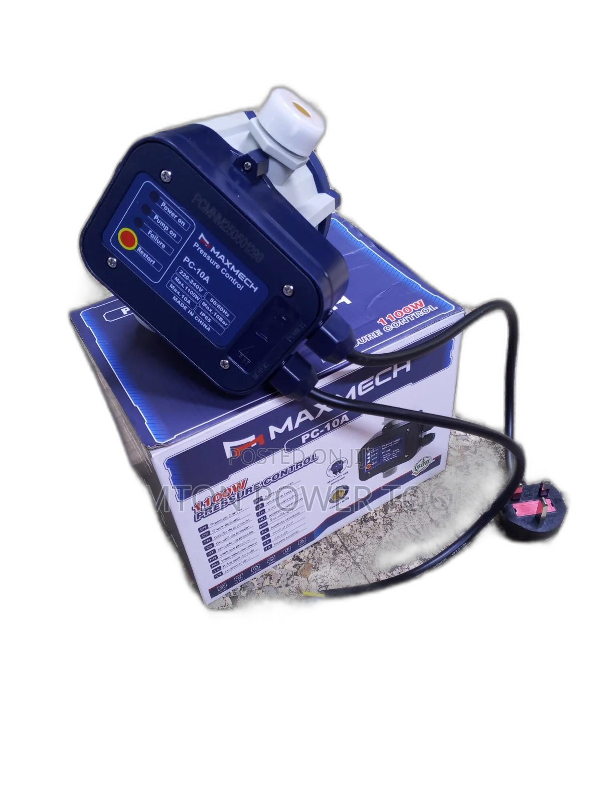 Maxmech 1100w Pressure Controller Pump