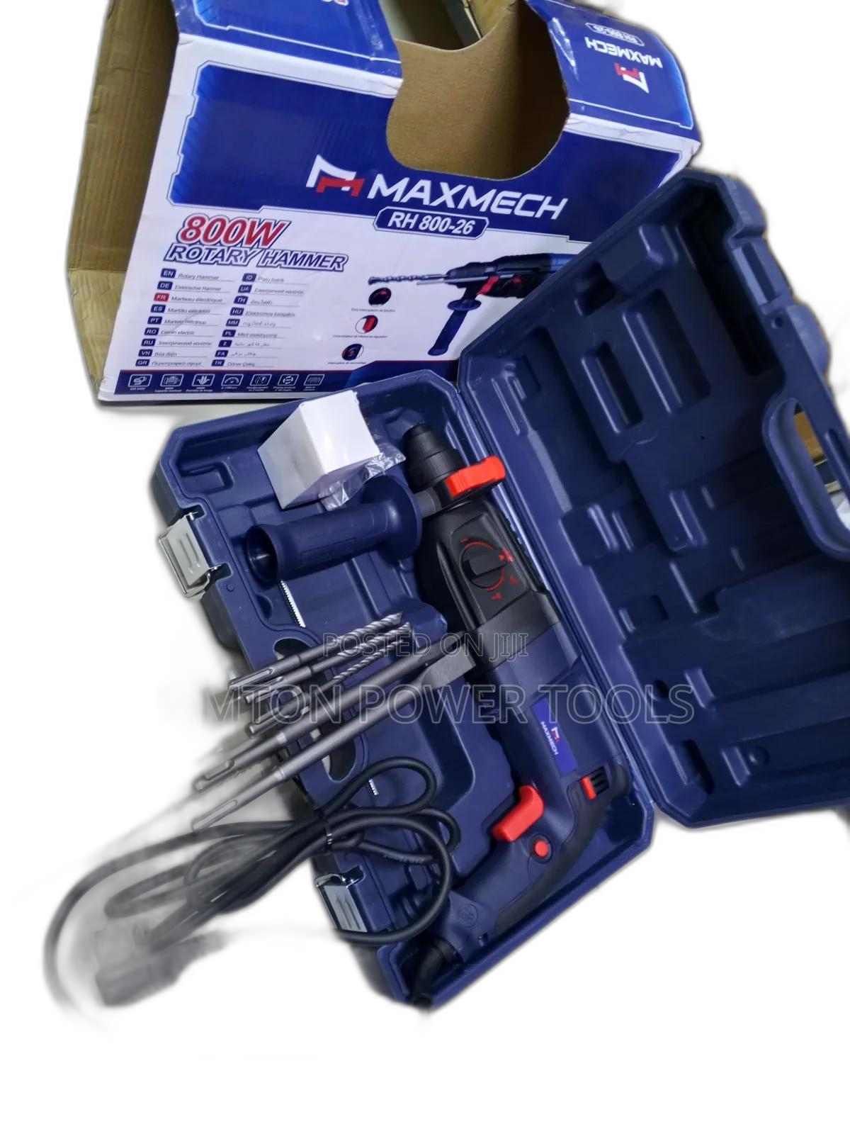 Heavy-Duty Electric Maxmech Rotary Hammer 800w