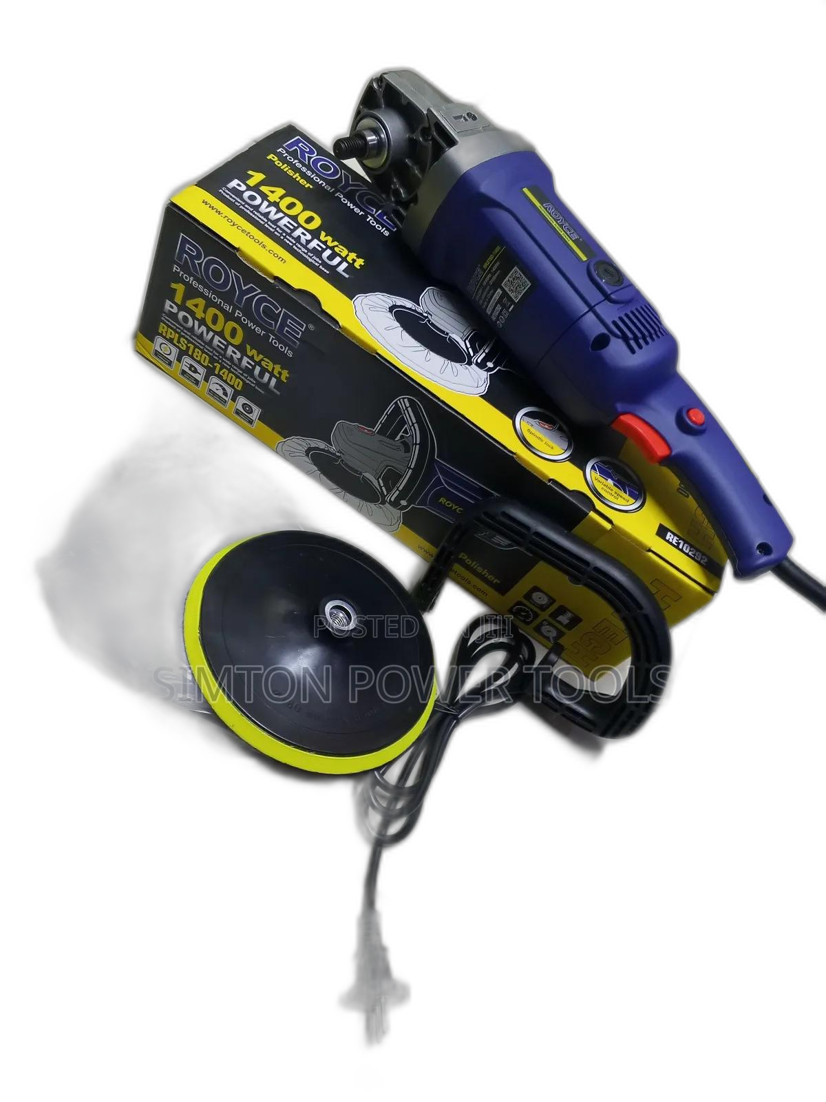 Powerful Electric Angle Polisher 1400w