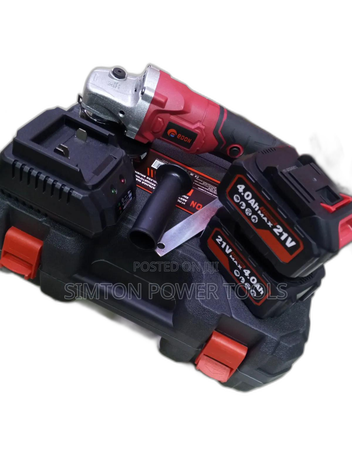 Edon Cordless Angle Grinder 4 Inch