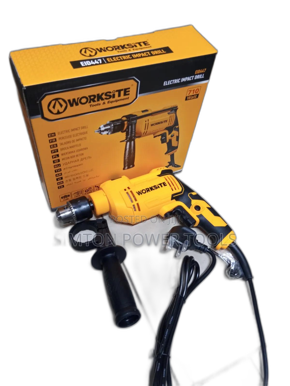 710W Worksite Electric Drill