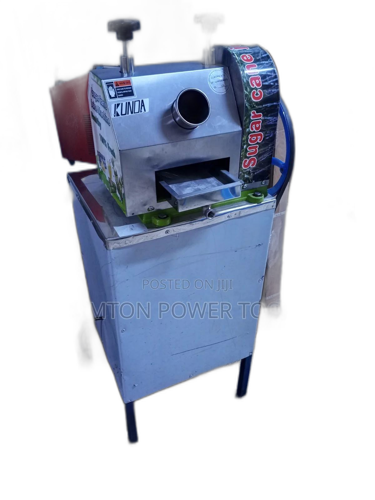 KUNDA Heavy-Duty Commercial Sugarcane Juicer / Extraction Machine,