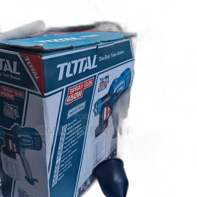 TOTAL 450W Industrial Electric Paint Spray Gun (Model: TT3506).