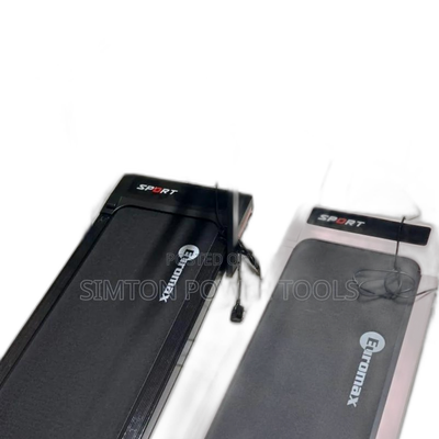 Euromax Foldable Walking Pad Treadmill With Incline Handrails,