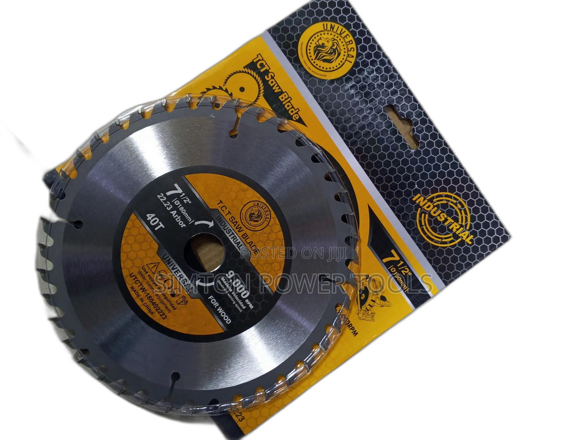 7.5-Inch 40t TCT Saw Wood Blade