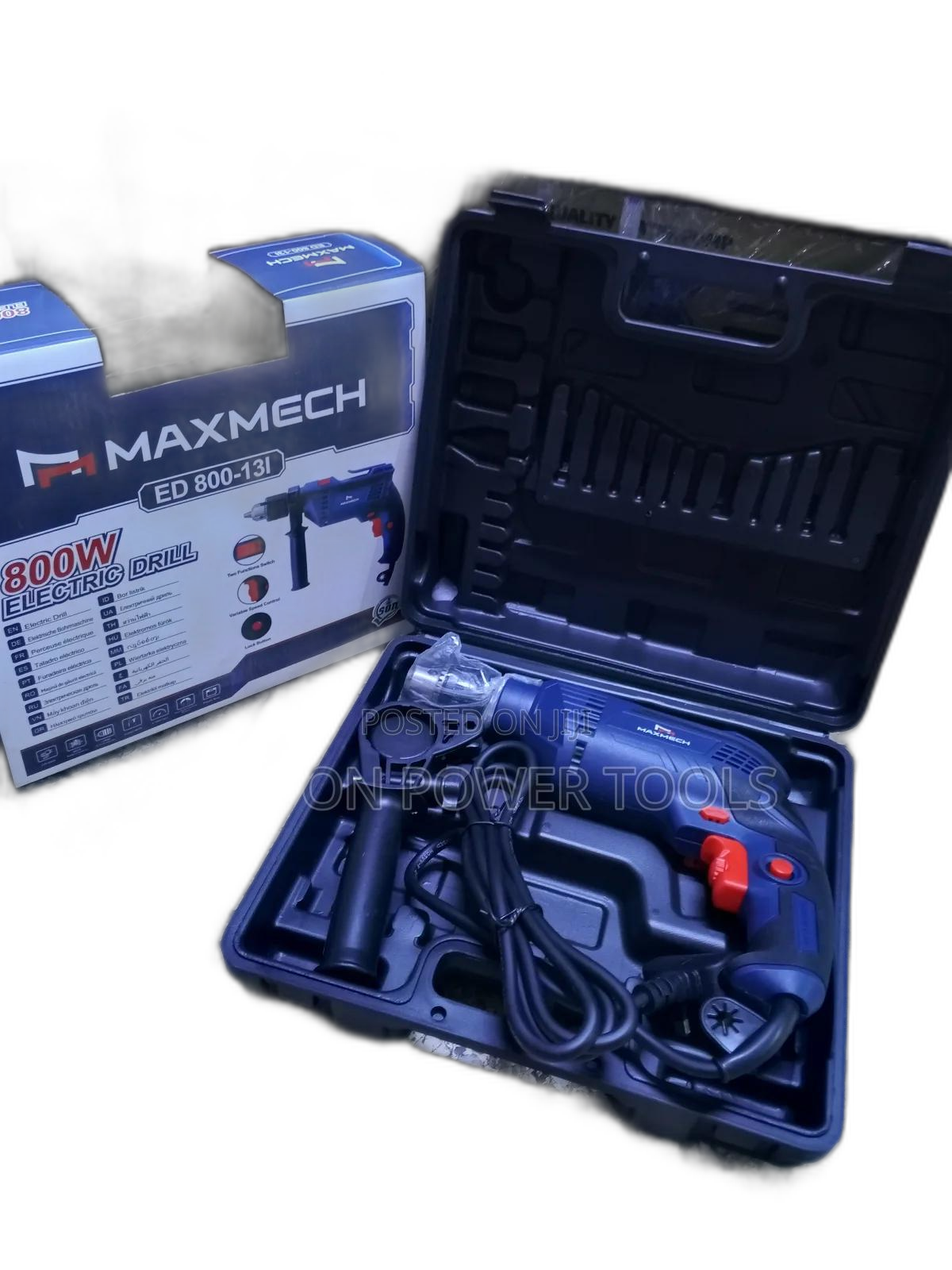 Industrial Maxmech Electric Drill 800watts
