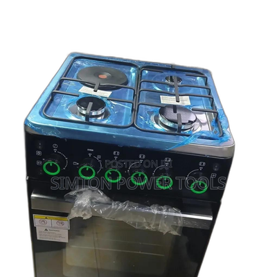 Syinix 50by55 3+1 Standing Cooker 
With Electric Oven