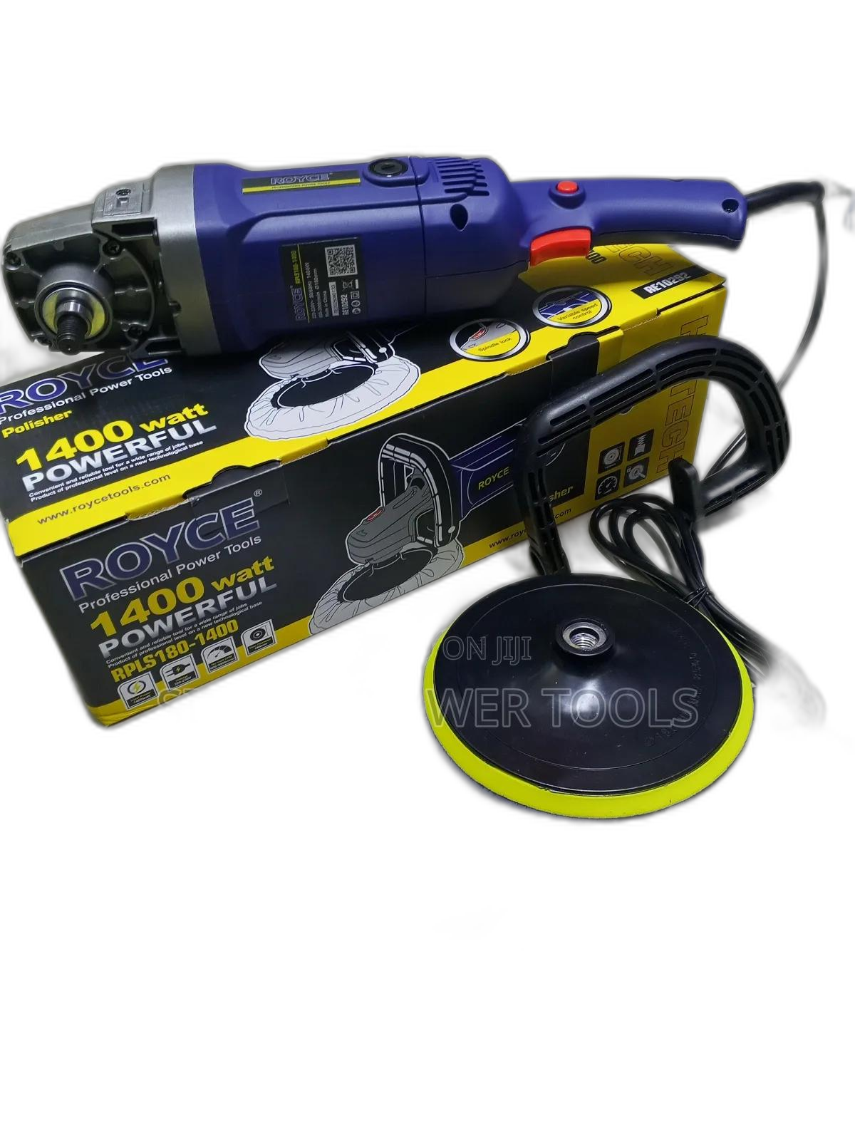 Heavy-Duty 1400w Royce Electric Angle Polisher