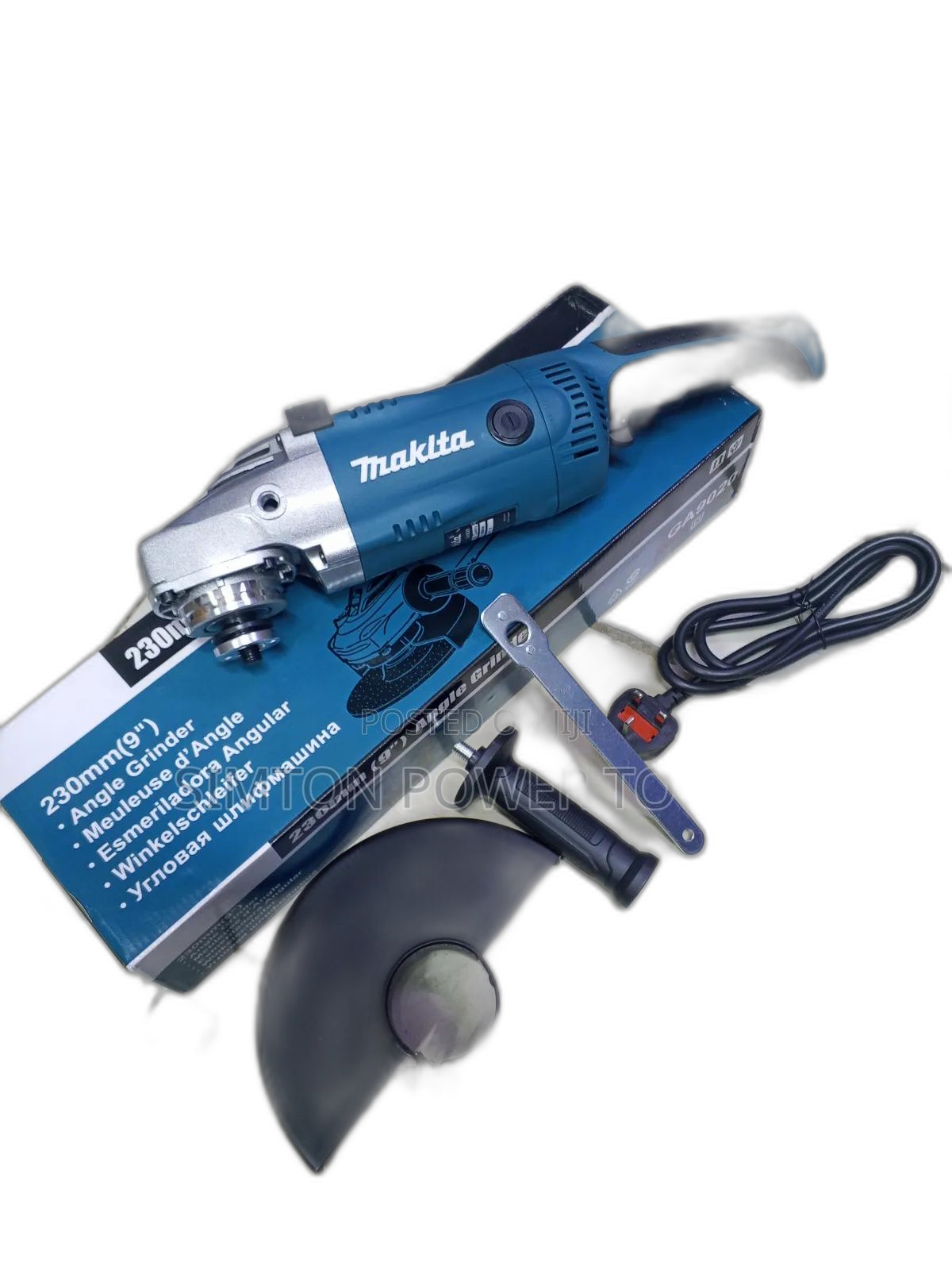 Electric Makita 9" Angle Grinder