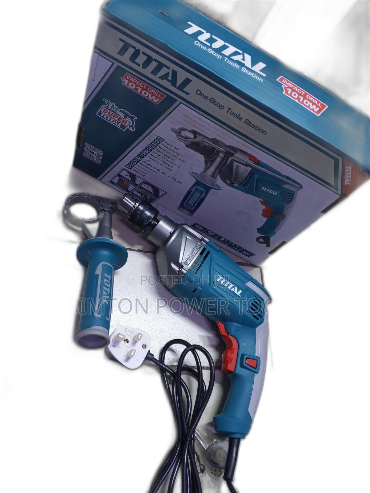 Total Electric Impact Drill 1010watts