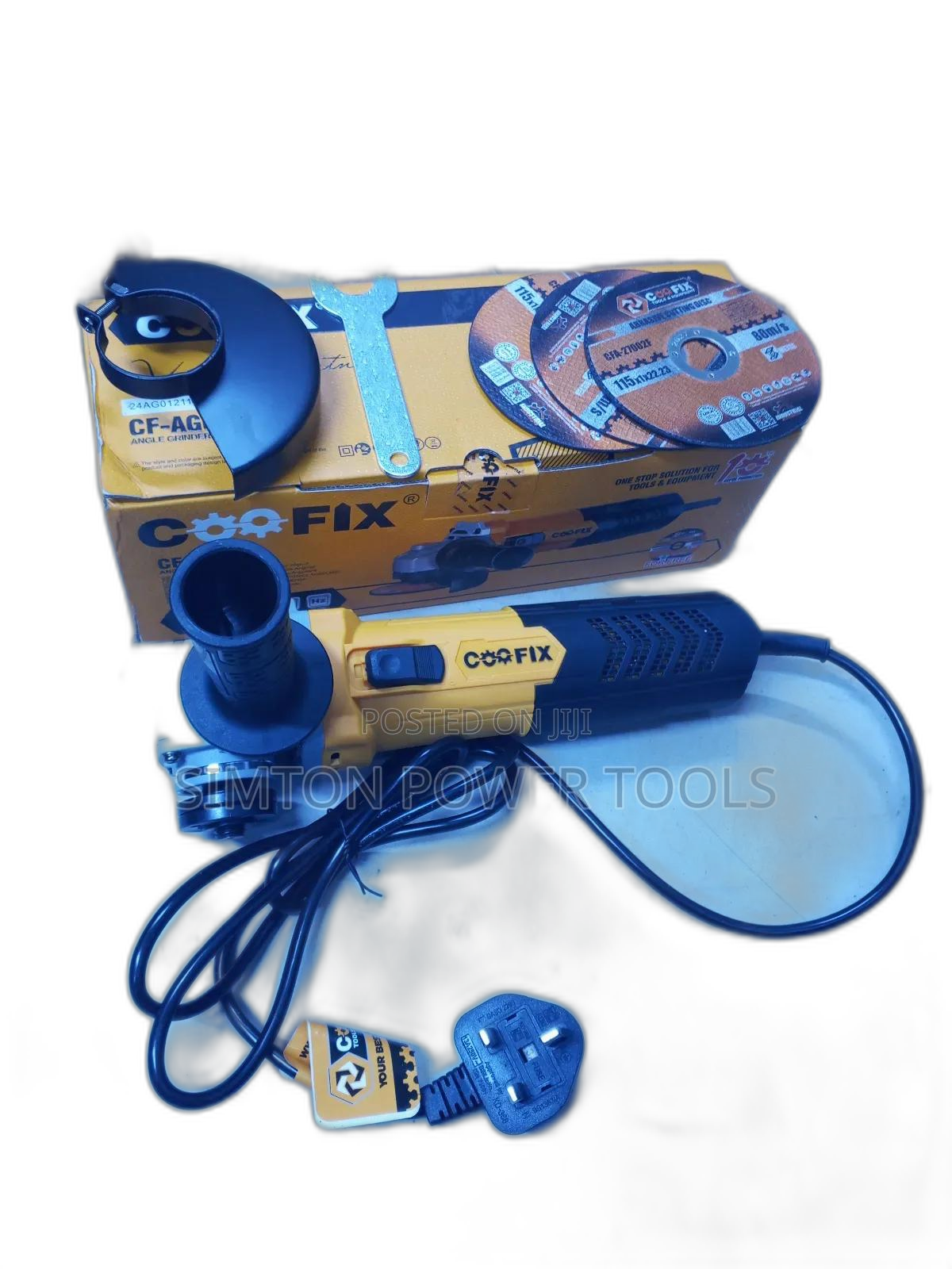Electric Coofix Angle Grinder With Three Cutting Disc