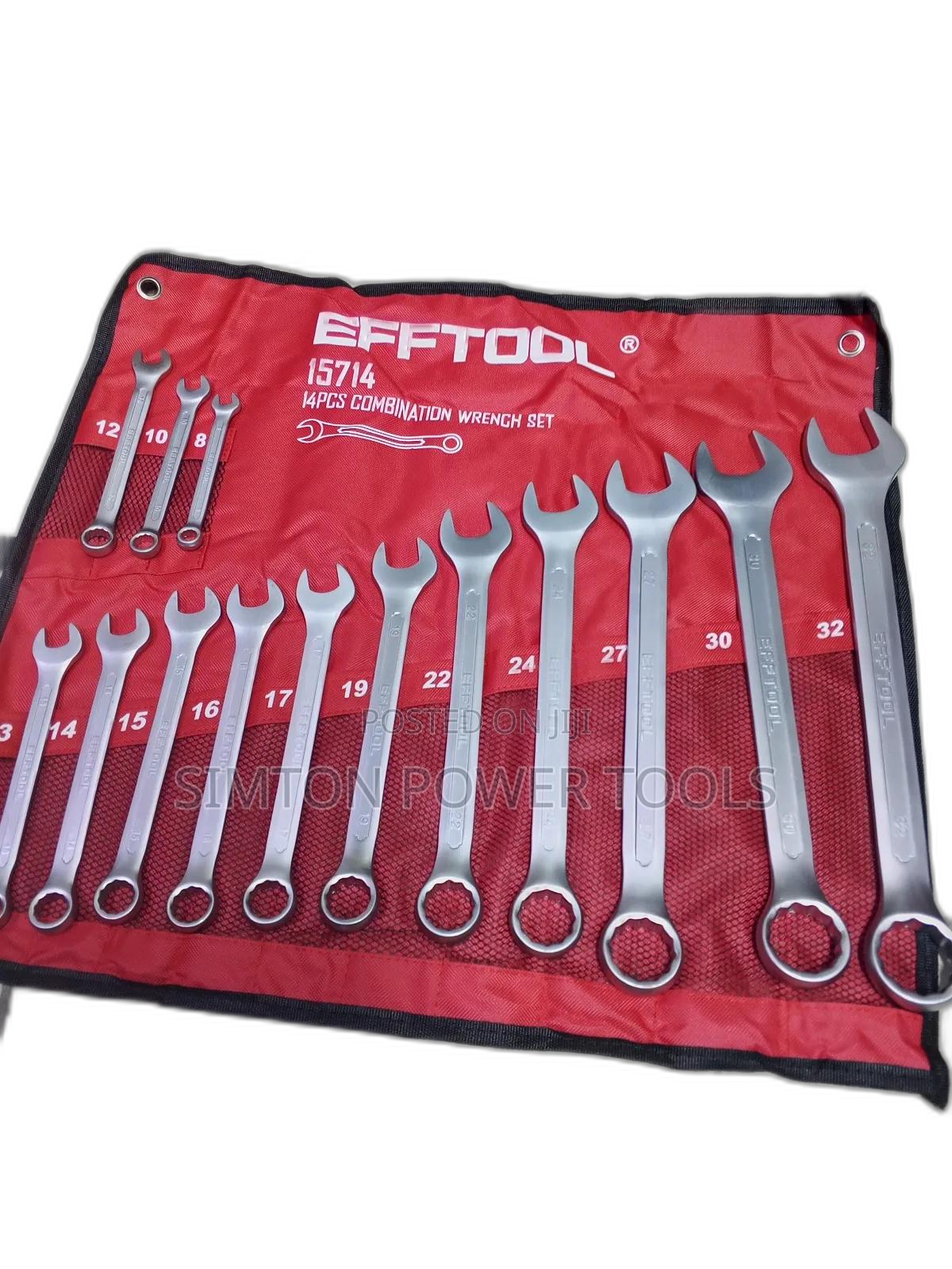 Effort Tool 14pc Combination Wrench Set
