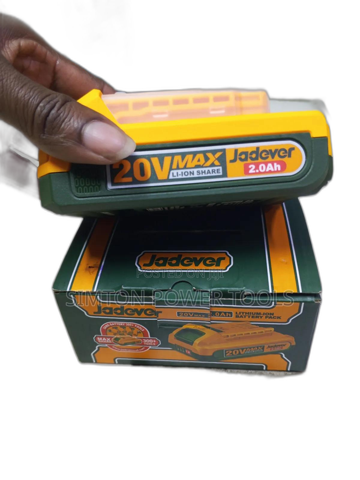 Jadever 20v Max 2.0ah Lithium-Ion Battery Pack
