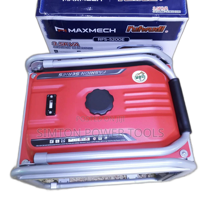 Quality Maxmech Generator 3.5kva