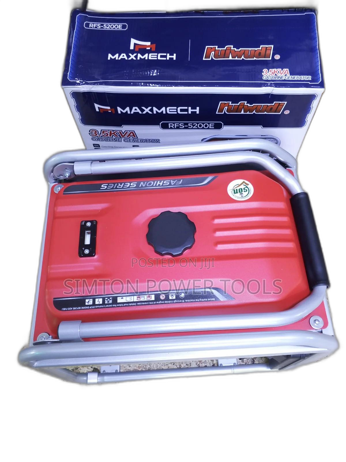 Quality Maxmech Generator 3.5kva
