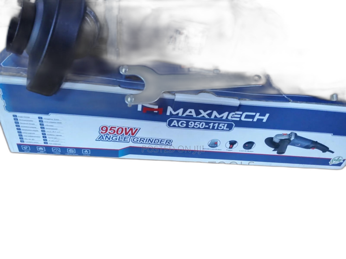 Maxmech 950W Angle Grinder AG 950-115l - 115mm Angle Grinder