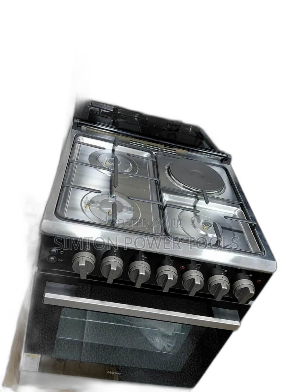Haier 60x60 3 Gas + 1 Electric Cooker With Electric Oven