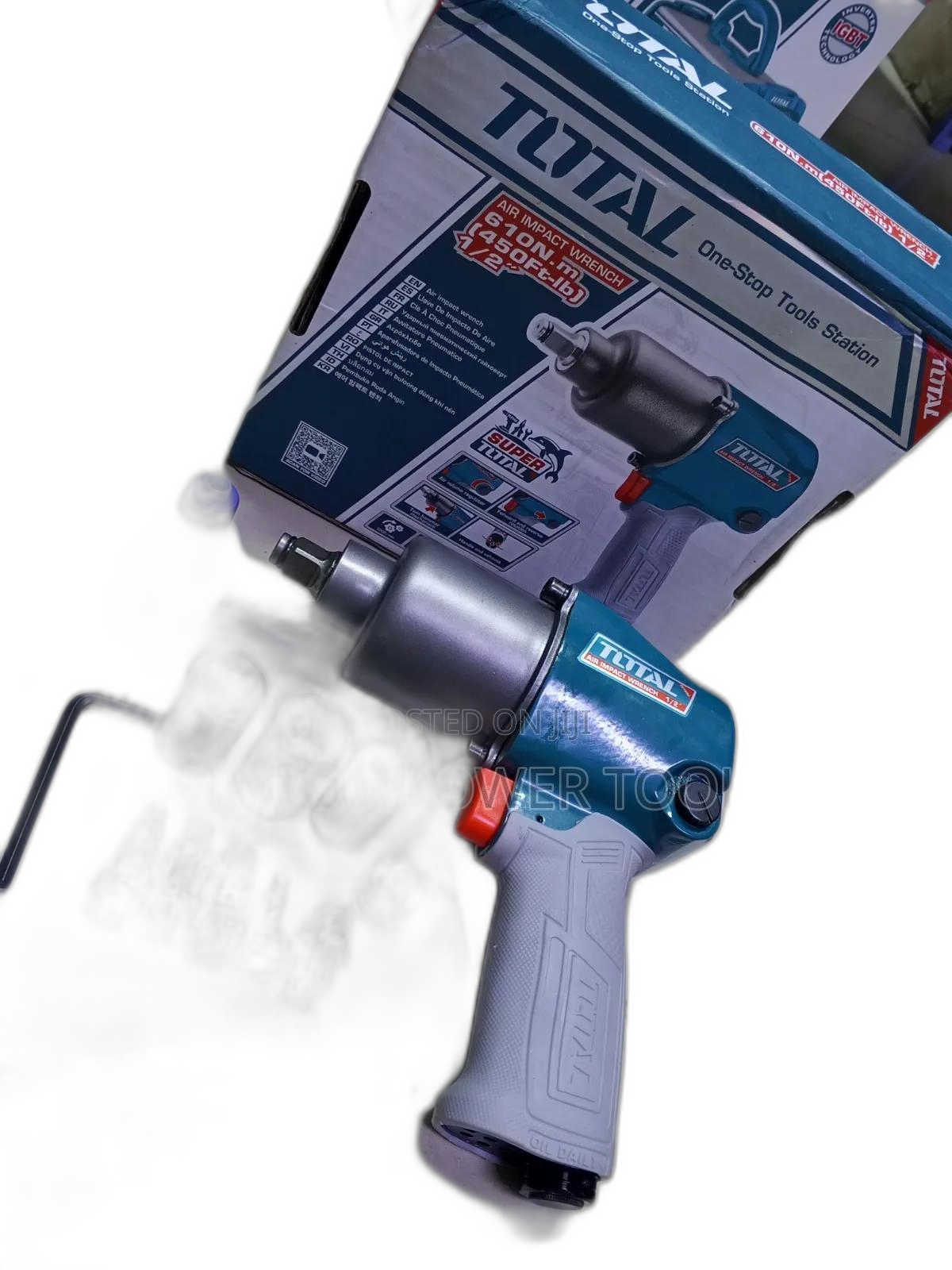 Heavy-Duty Total 610n.M Air Impact Wrench Total