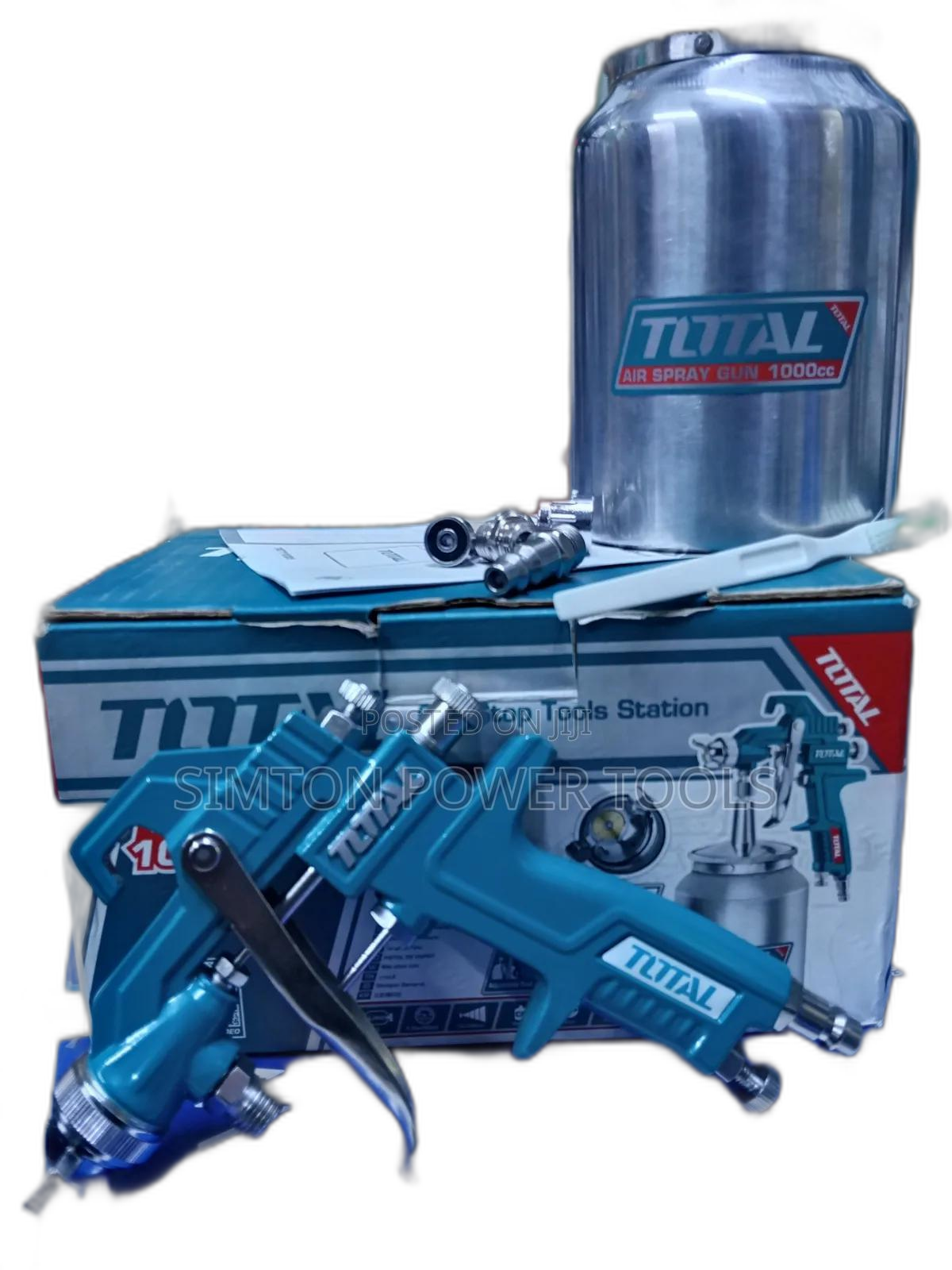 TOTAL Air Spray Gun (1000cc Capacity),