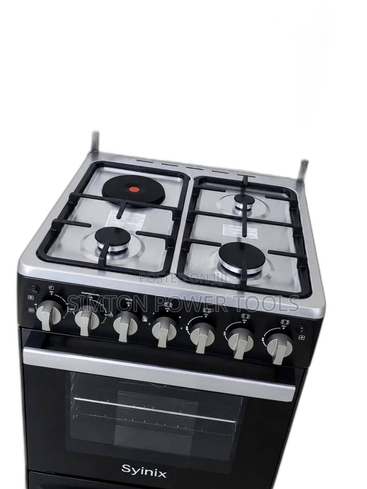 Syinix (Q60GC3)new Model 60by60
Standing Cooker 3+1