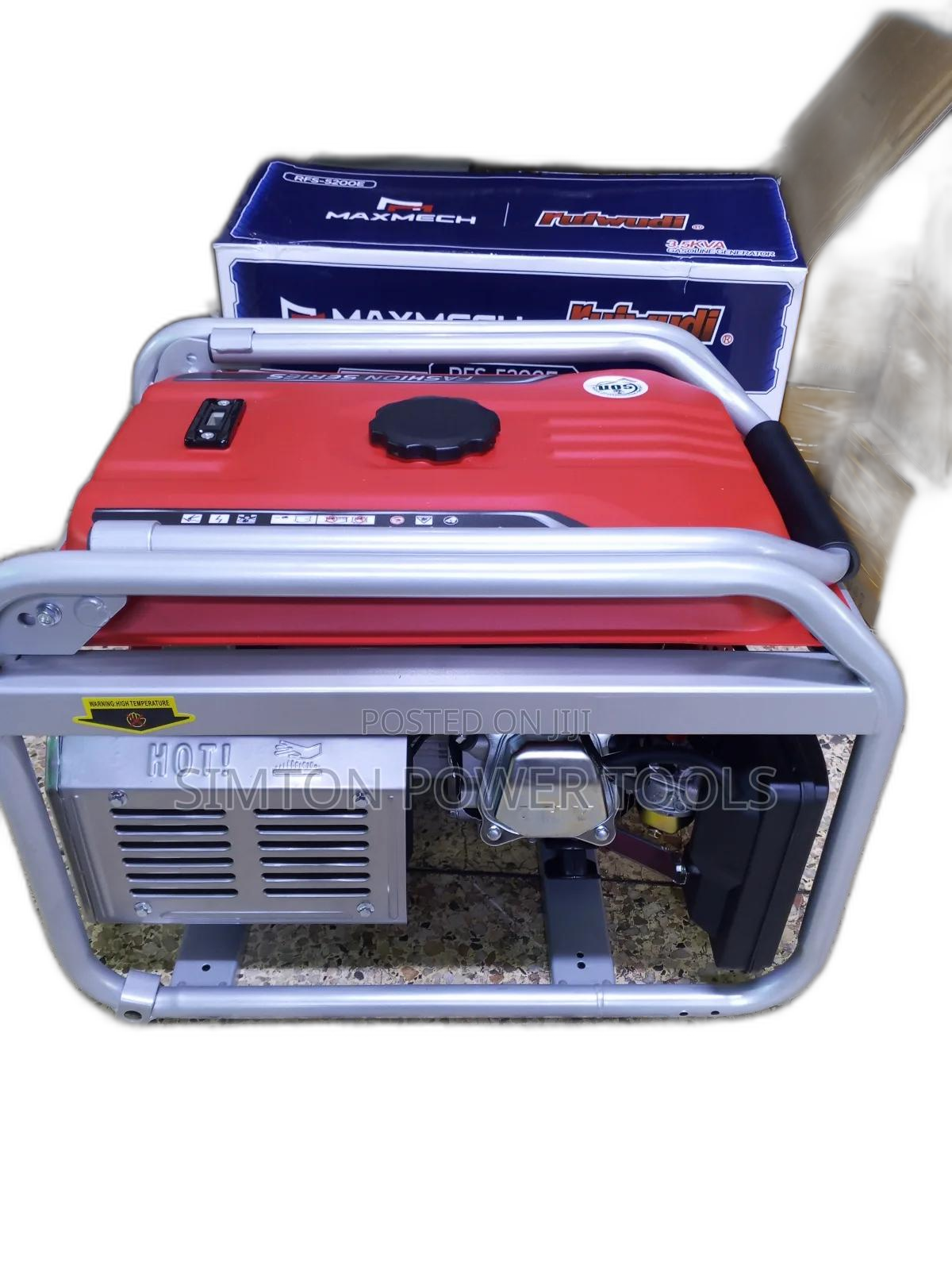3.5kva Maxmech Gasoline Powered Generator