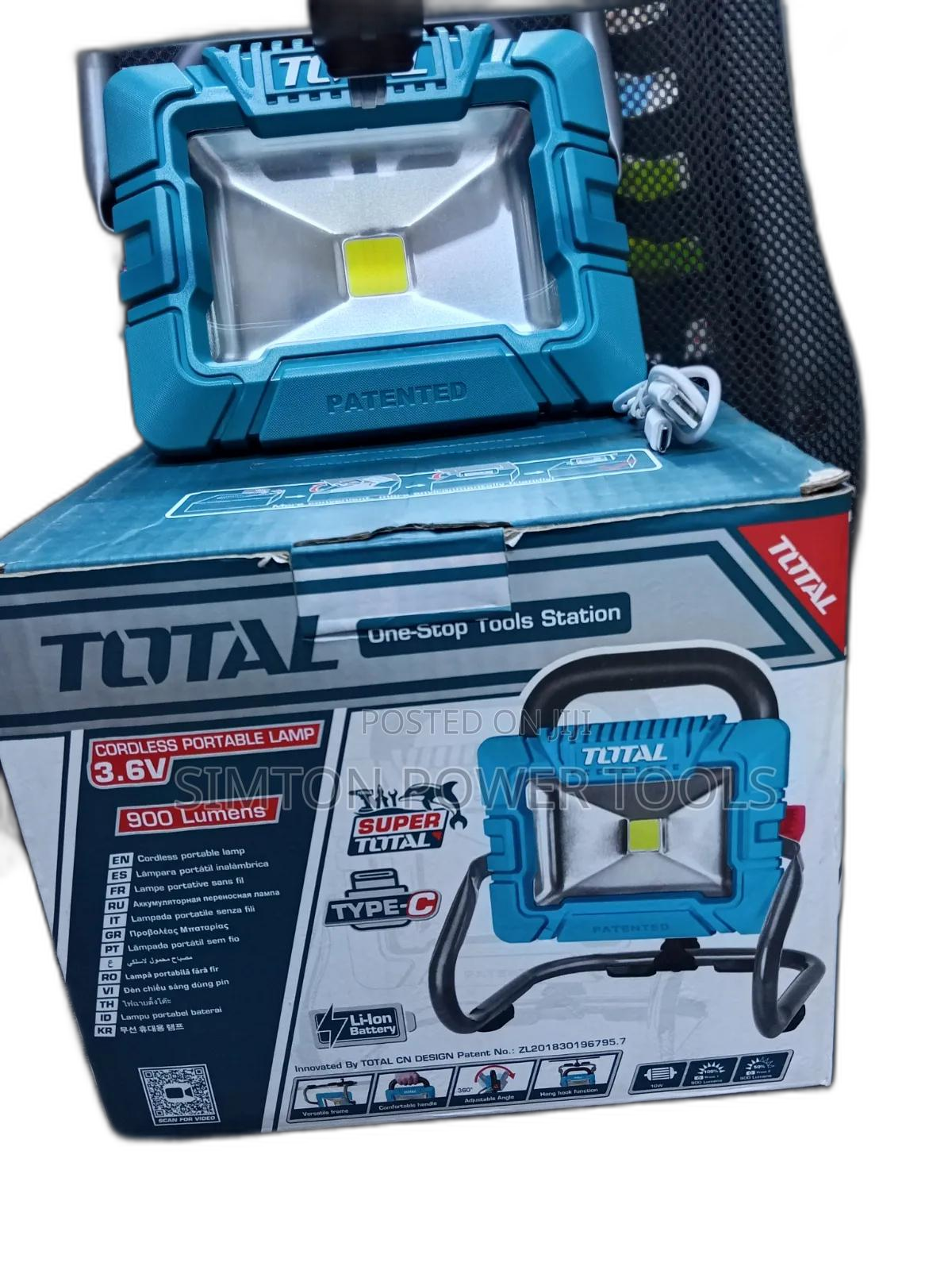 TOTAL Tools 3.6V Cordless Portable Lamp