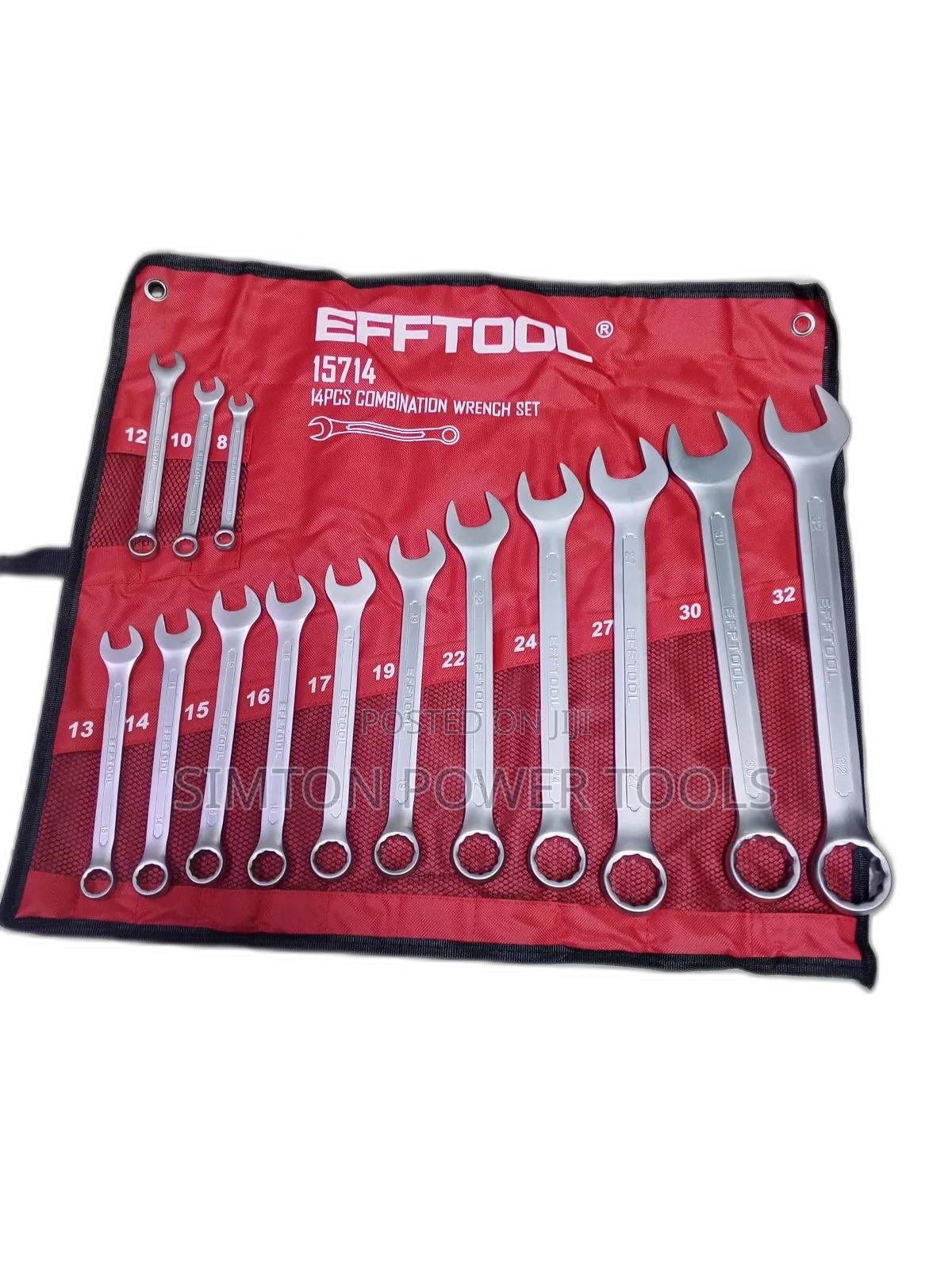 14-Piece Essential Effort Tool Combination Wrench Set