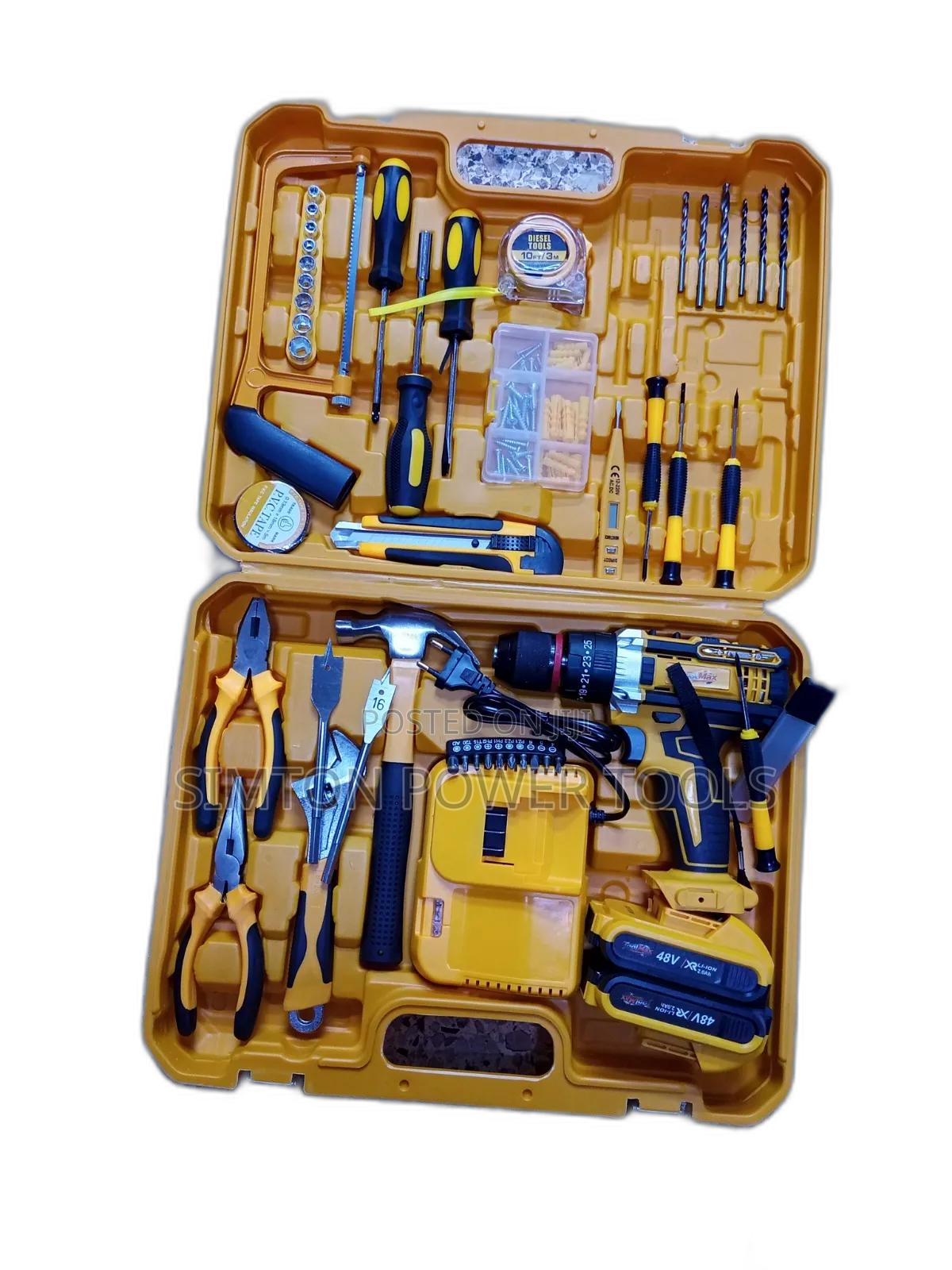 Dewalt Dewalt, 36V Cordless Electric Drill 47PC Tool Set