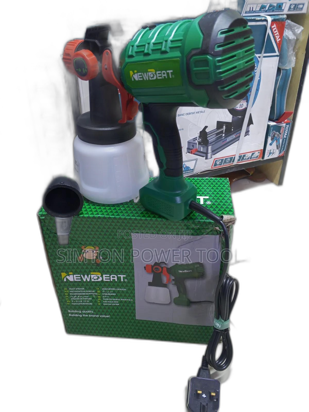 Industrial Newbeat Electric Spray Gun 600w