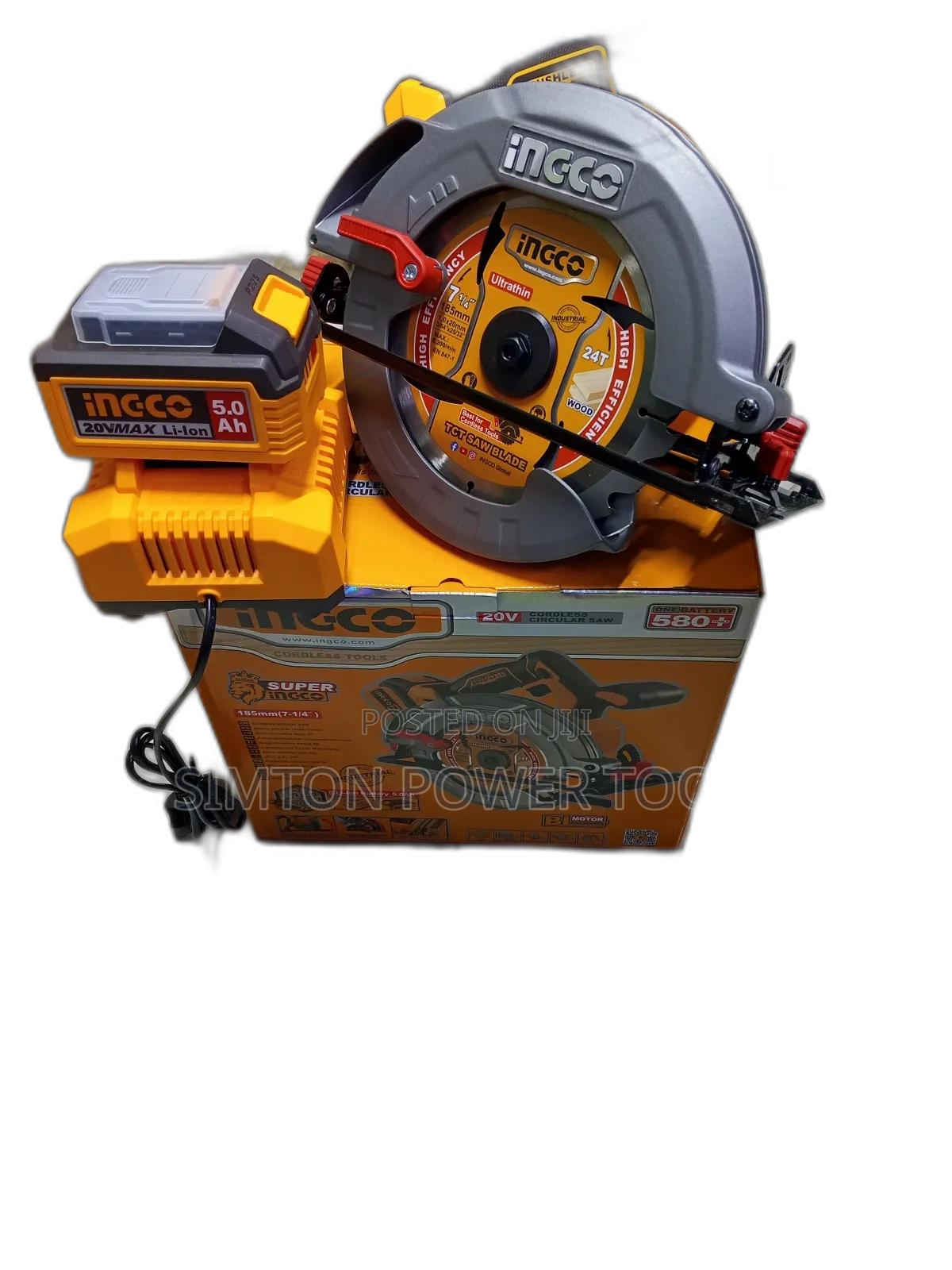 Ingco 20v Cordless Circular Saw
