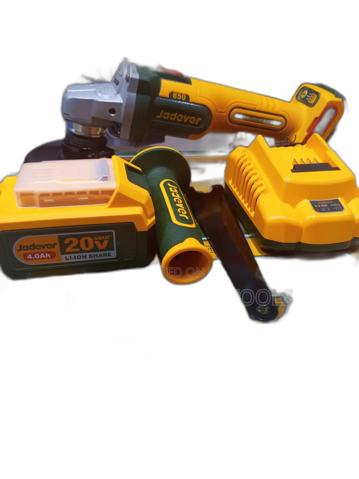 Jadever 4.5 Inch Cordless Angle Grinder 20v