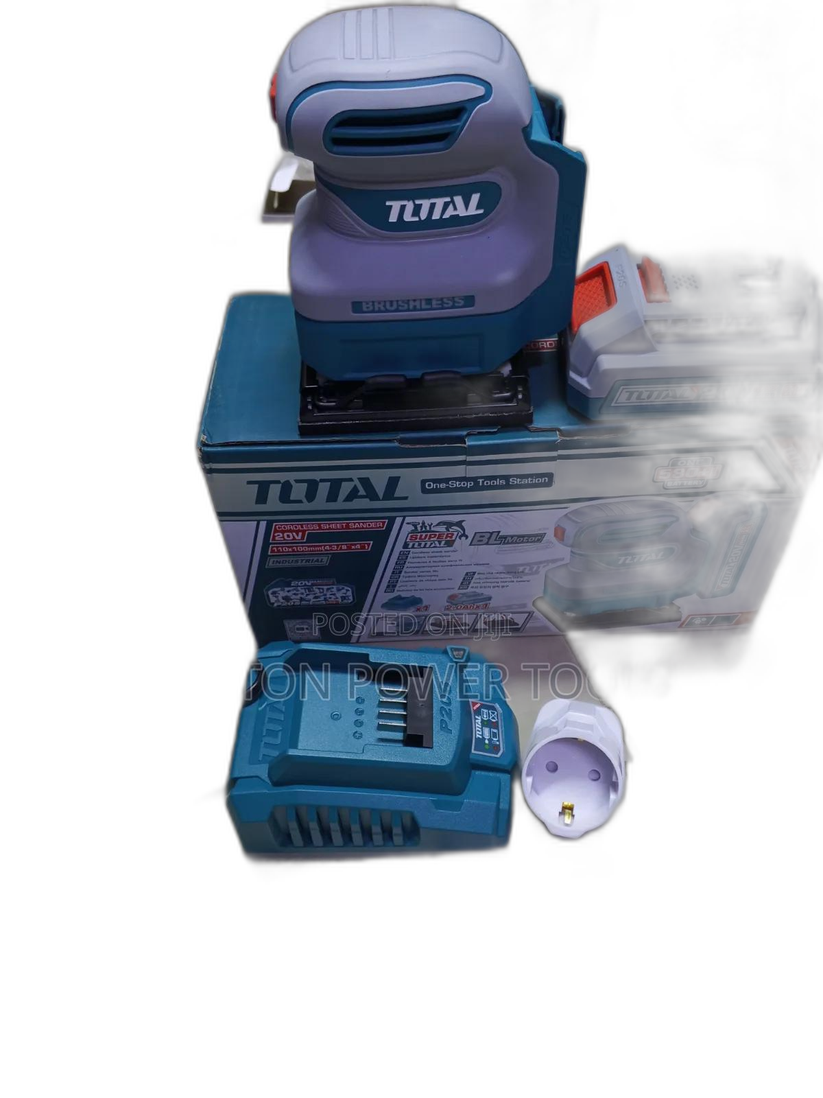 Total Industrial Cordless Sheet Sander