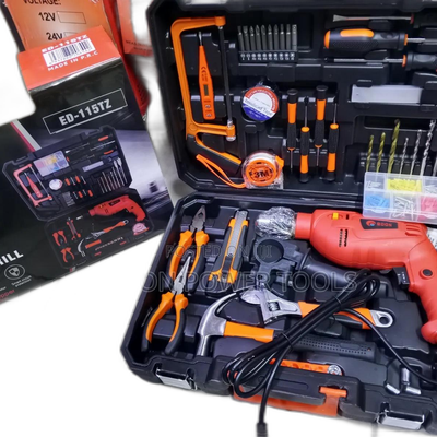 117pcs Edon Electric Drill Set