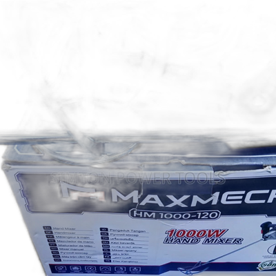 Maxmech Hand Mixer HM 1000-120 1000w Shaft 1.2M