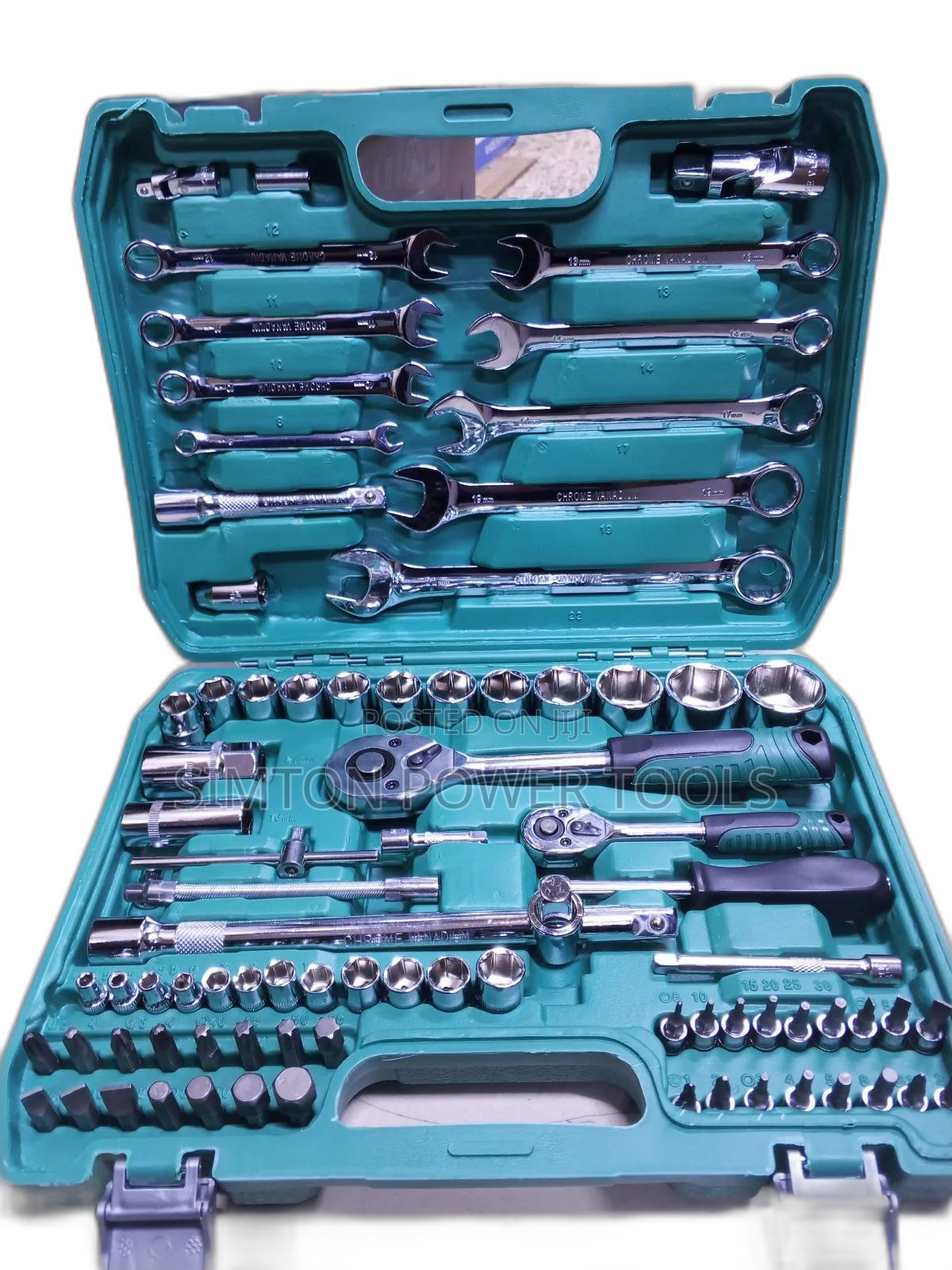 Best Performing 82pc Chrome Ratchet Spanner Set