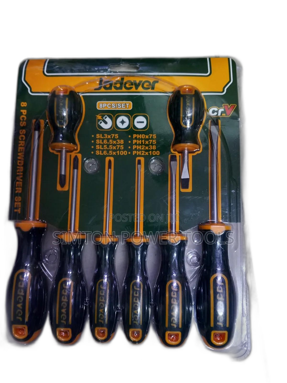 Jadever 8 Piece Screwdriver Set