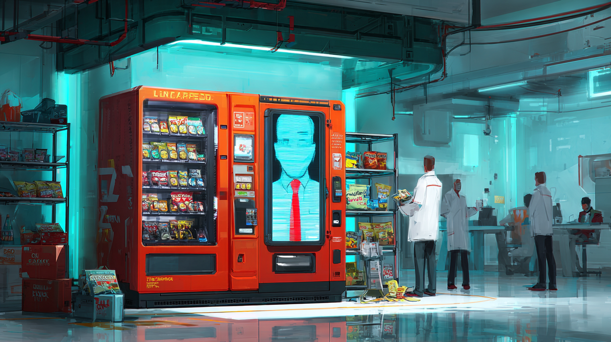 Claude fails miserably at vending business