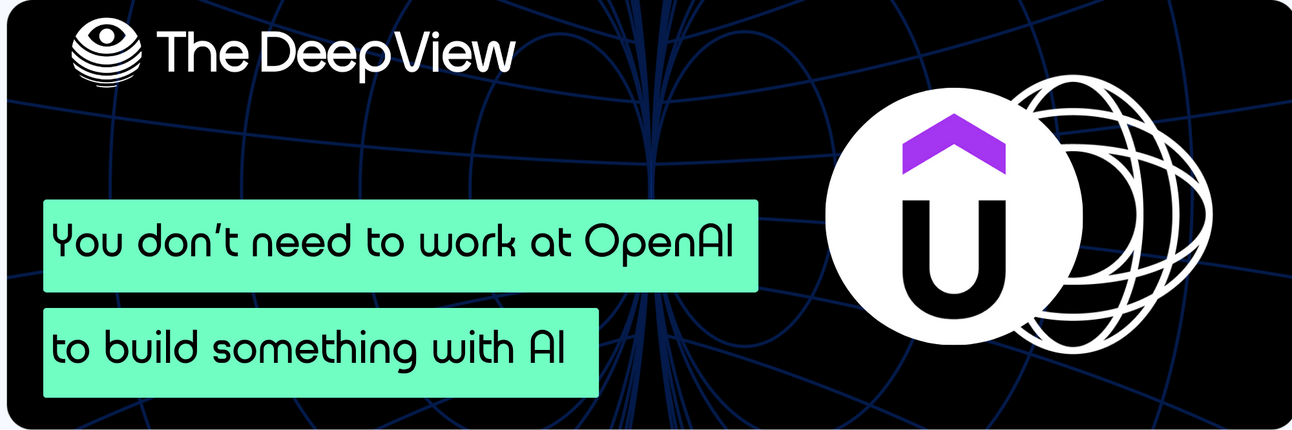 You don’t need to work at OpenAI to build something with AI