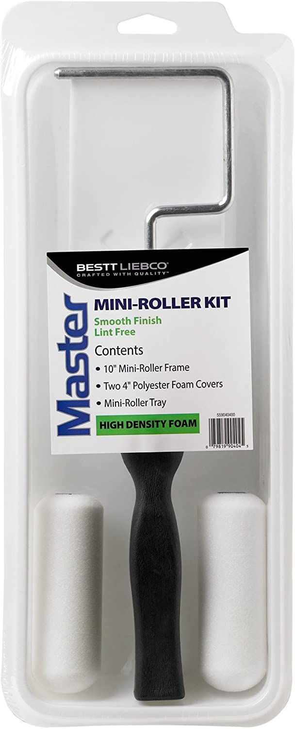 Bestt Liebco Master Foam 4 Piece Mini Roller Kit
