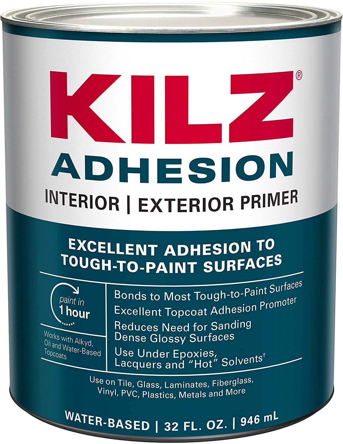 KILZ Adhesion High-Bonding Interior/Exterior Latex Primer
