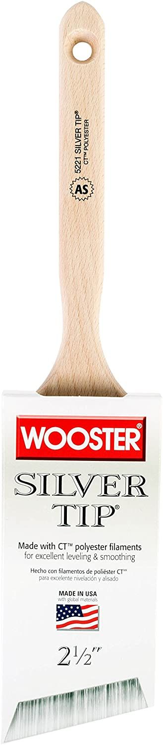 Wooster Silver Tip Angle Sash Paintbrush
