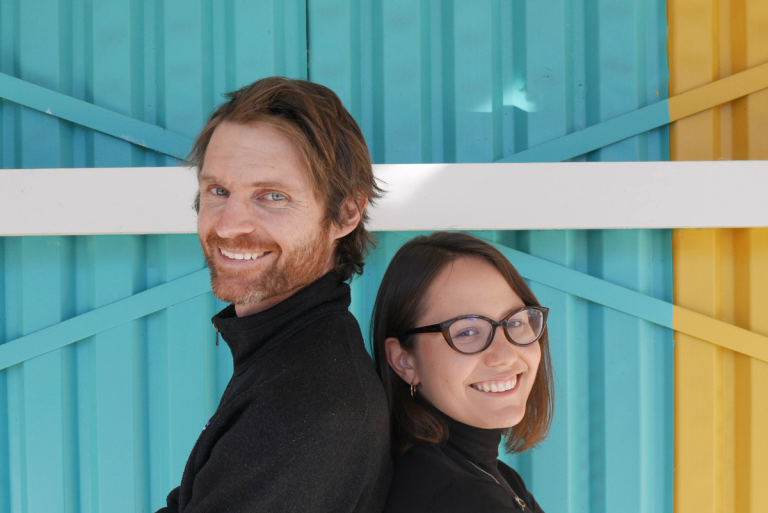 New Culture co-founders Matt Gibson CEO and Inja Radman CSO